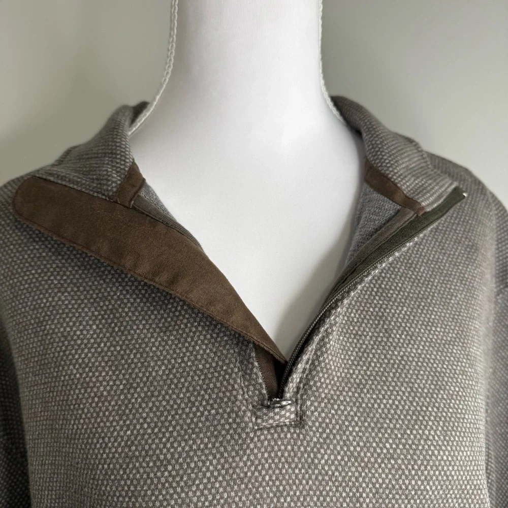 Joseph A. Bank Men’s 1/4 Zip Pullover Sweater Size M NWOT